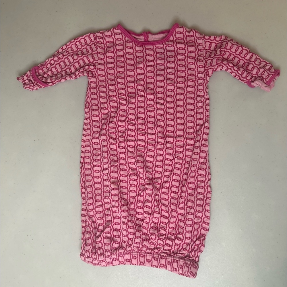 Kickee Pants Lotus Rings Sleep Sack Gown‎ Size 3-6 Months